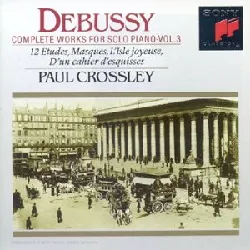 cd claude debussy - complete works for solo piano - vol.3 (1993)