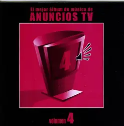 cd el mejor álbum de música de anuncios tv vol. 4 (2002)