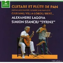 cd guitare et flute de pan (grande sonate / op.85 - piece en..)