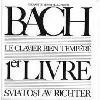 cd johann sebastian bach - le clavier bien tempéré 1er livre - bwv 846 à 869