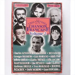 cd les triomphes de la chansons françaises volume 2 [music cd]