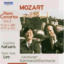 cd mozart: concerto pour piano et orchestre n°23 et n°17 - vol 2