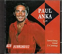 cd paul anka - something good is coming / live (1991)