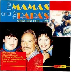 cd the mamas & the papas - greatest hits - live in 1982 (1989)