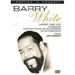 dvd barry white - larger than life