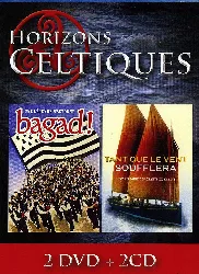 dvd horizons celtiques : bagad, une légende bretonne + tant que le vent soufflera - + cd