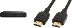 dvd philips - taep200 - lecteur - usb hdmi & amazon basics câble hdmi 2.0 haute vitesse ultra hd, supportant les formats 3d et ave