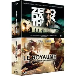 dvd zero dark thirty + le royaume - pack