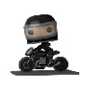 figurine funko! pop - batman - rides deluxe - selina kyle on motorcycle - 15 cm - 281