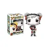 figurine funko! pop - dc comics - bombshells - harley quinn black white and red - 166