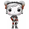 figurine funko! pop - dc comics - bombshells - harley quinn black white and red - 166