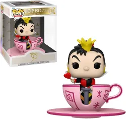 figurine pop! deluxe queen of hearts at the mad tea party attraction 1107