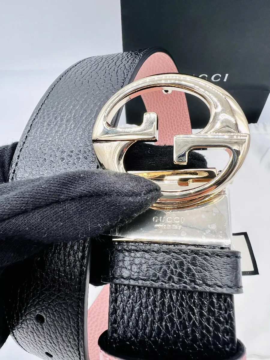 Ceinture Gucci Reversible Femme Gucci Ceinture Femme 85 Cm Cuir Noir
