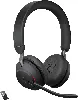 jabra evolve2 65 casque pc sans fil - casque audio anti - bruit certifié microsoft teams avec batterie longue durée - adaptateur b
