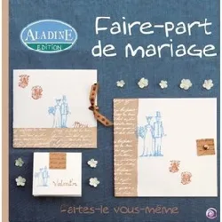 livre aladine - faire - part de mariage