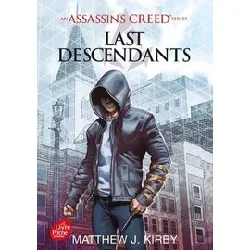 livre assassin's creed - last descendants tome 1