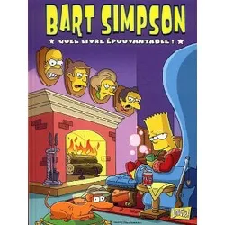 livre bart simpson tome 4 'quel épouvantable !'