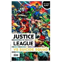 livre justice league - justice league vs suicide squad