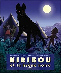 livre kirikou et la hyène noire