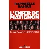 livre l'enfer de matignon