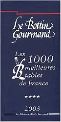 livre les 1000 meilleures tables de france 2003
