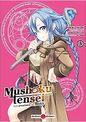 livre mushoku tensei - les aventures de roxy - vol. 03