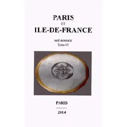 livre paris et ile - de - france - mémoires tome 65