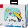 manette nintendo switch edition pokémon pikachu bleue wireless