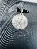 pendentif médaille en or blanc vierge or 750 millième (18 ct) 1,88g
