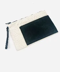 pochette beige et noir yves saint laurent