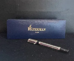 stylo bille waterman night and day argent
