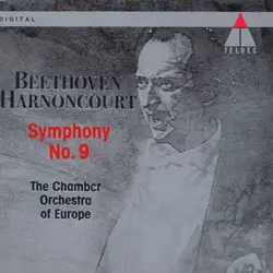 cd beethoven - harnoncourt, the chamber orchestra of europe - symphony no. 9 (1992)