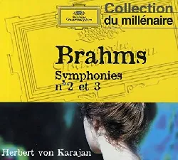 cd brahms : symphonies n° 2 et n° 3