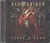 cd dee snider - leave a scar (2021)