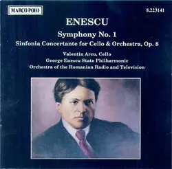 cd enescu, valentin arcu, george enescu state philharmonic, orchestra of the romanian radio and television - symphony no. 1 - sinf