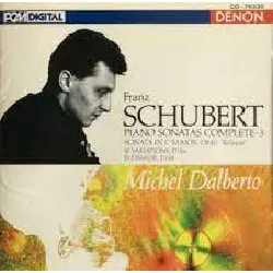 cd franz schubert - piano sonatas complete - 3 (sonata in c major, d840 / 10 variations, d156 / ecossaise, d158) (1990)