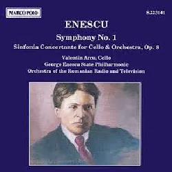 cd george enescu - symphony no. 1 - sinfonia concertante (1991)