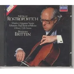 cd mstislav rostropovich - 'arpeggione' sonata / fünf stücke im volkston / cello sonata (1987)