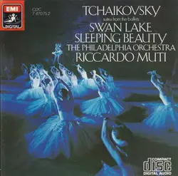 cd muti, tchaikovsky - suites from the ballets: swan lake / sleeping beauty (1985)