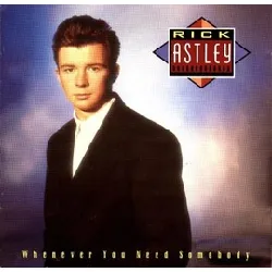 cd rick astley - whenever you need somebody (1987)