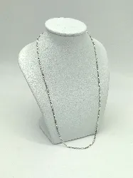 chaîne argent maille boule fine argent 925 millième (22 ct) 3,51g