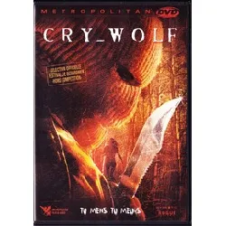 dvd cry - wolf (edition locative)