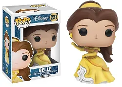 figurine funko! pop - disney - la belle et la bête - belle robe de bal - n°221