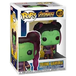 figurine funko! pop - marvel - avengers infinity war s2 - young gamora with dagger - 10 cm - 417