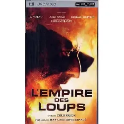 jeu psp umd film l'empire des loups