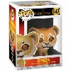 le roi lion - live action - personnage de simba pop 10 cm