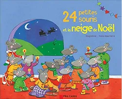 livre 24 petites souris et la neige de noël