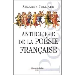 livre anthologie de la poésie française