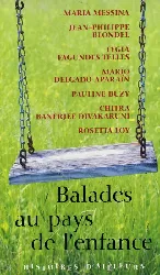 livre balades au pays de l' enfance