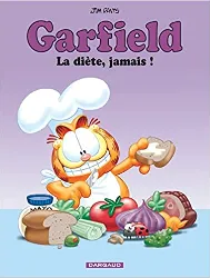 livre garfield tome 7 - la diète, jamais !
